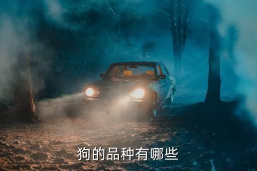 狗的品种有哪些