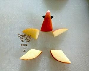 苹果乌龟(创意小盘饰の十一)的做法 步骤10