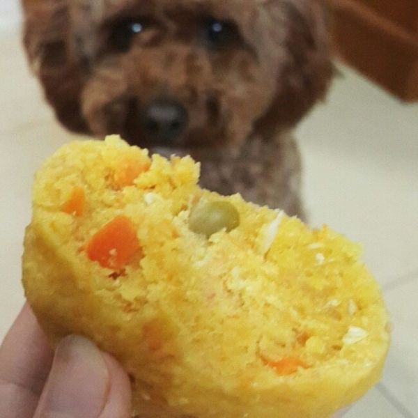宝贝宠物爱吃的营养馒头°
