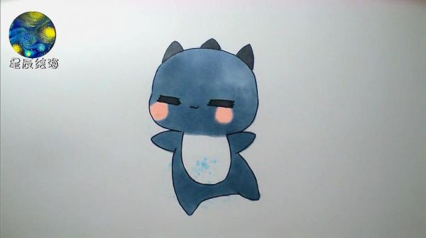 零基础学画手账简笔画一分钟画萌宠