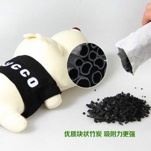 【聚玩客】长嘴狗竹炭包汽车摆件车上车饰可爱创意车载车内饰装饰品用品超市