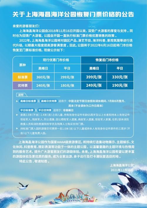 2. 上海海洋馆门票价格