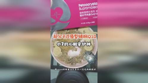 佩特医生超分子还原型辅酶q10 毛孩守护神