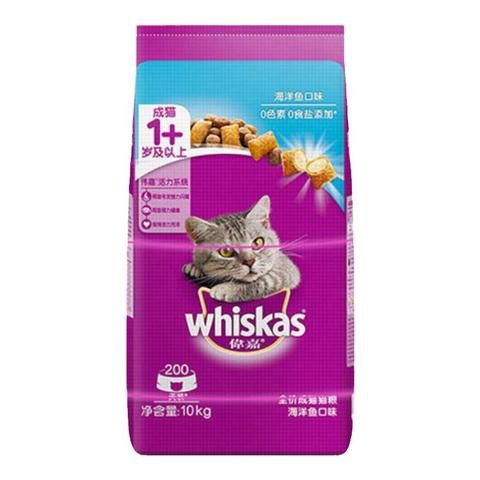 whiskas 伟嘉通用型猫咪主粮10kg