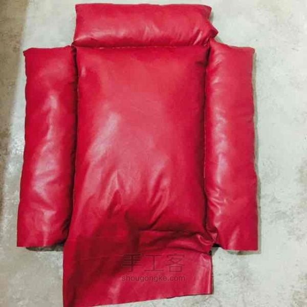 自制美腻的狗窝,教程详细,适合新手。 第4步
