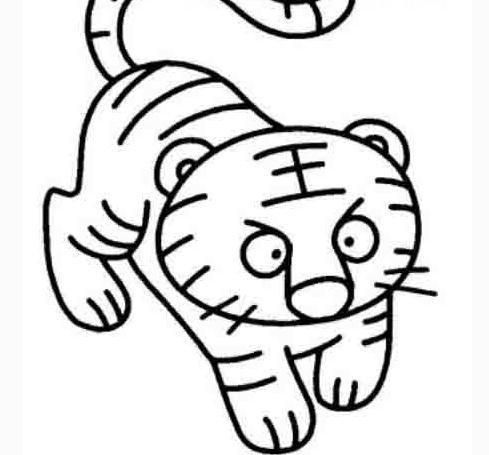 分类老虎简笔画小老虎简笔画简笔画教程简笔画教程兴趣爱好绘画老虎简