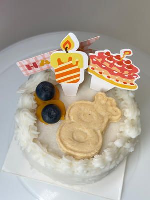 宠物蛋糕 狗狗蛋糕(超简单)的做法 步骤7