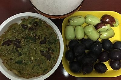 牛肉蔬菜鸡蛋饼