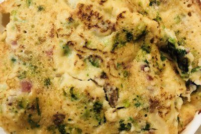 蔬菜牛肉鸡蛋饼