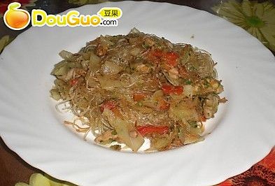 鸡肉蔬菜炒粉干 加详细步骤