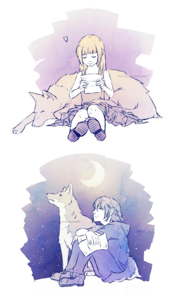 可爱的狗狗高清插画图片