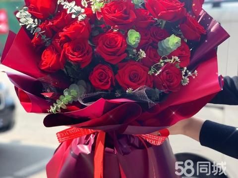鲜花同城配送开业花篮·武穴市玫瑰鲜花香槟玫瑰花束开业花篮订购玫瑰鲜花预定生日向日葵花订购