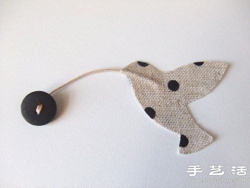 DIY手工制作可爱的小鸟书签 - www.youjiao5.com