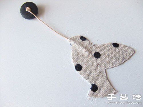 DIY手工制作可爱的小鸟书签 - www.youjiao5.com