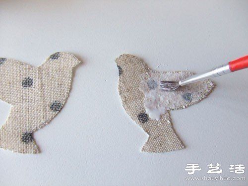 DIY手工制作可爱的小鸟书签 - www.youjiao5.com