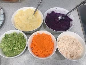 免烤豆腐蛋糕狗狗生日蛋糕的做法 步骤5