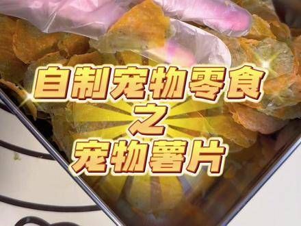 鸡胸肉西兰花胡萝卜自制宠物薯片,酥脆可口狗狗零食
