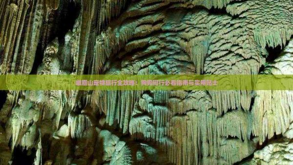 峨眉山宠物旅行全攻略：狗狗同行必看指南与实用贴士