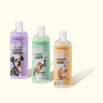 Eco-friendly Natural Smooth Golden Hair Dog and Body Wash Bath Shampoo with Oatmeal Aloe