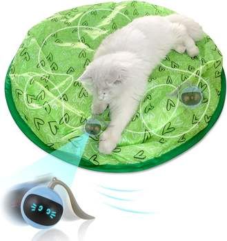 Hot Selling New Arrival Electric Rolling Ball Inside Cover Cat Interactive Seeking and Hiding Hunter Cat Cover Puzzle Toy