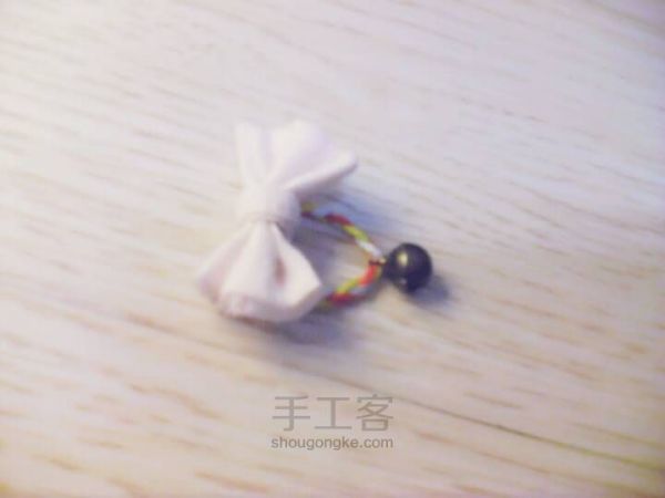 DIY 萌萌哒!蝴蝶结仓鼠项圈 第8步