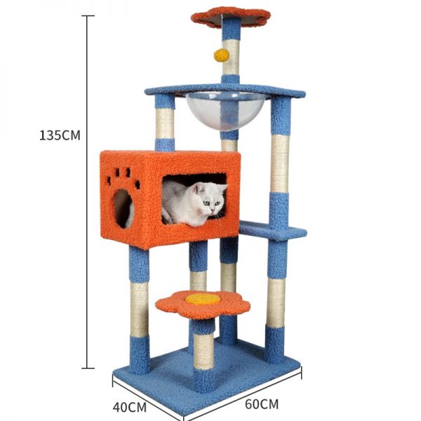 代发外贸宠物用品猫爬架猫窝猫抓板猫树猫咪用品宠物猫玩具太空舱