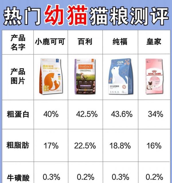 小猫咪适合哪种猫粮？如何选择？