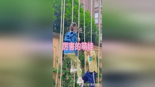 不得不说这攀爬能力也太厉害了
