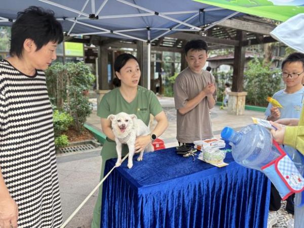 西乡街道盐田社区“与萌宠同行，与文明相伴”宠物市集活动暖心开启