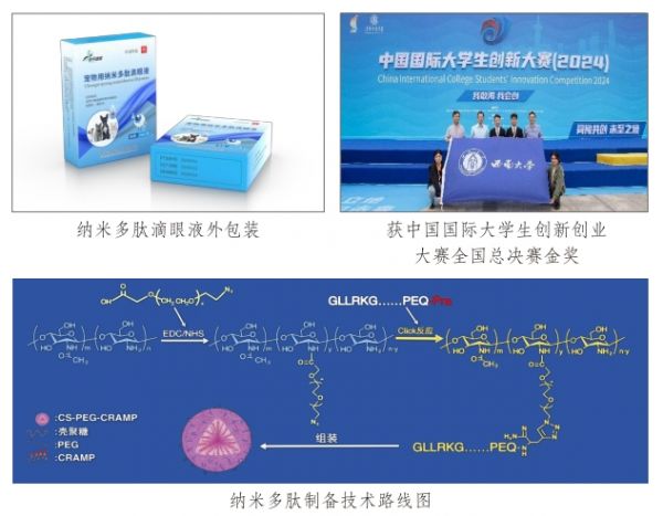 利用猪源和鼠源杂合抗菌肽制备兽用滴眼液