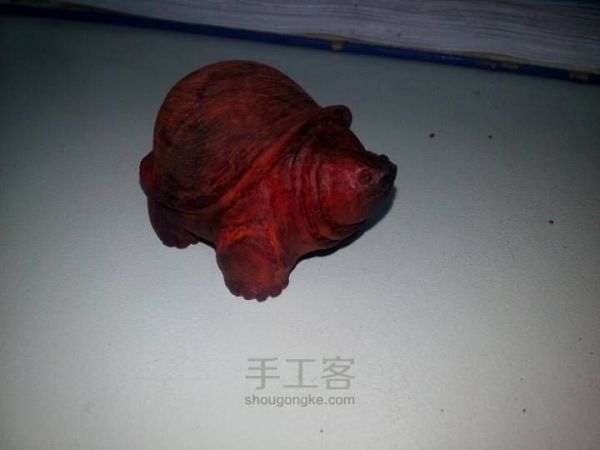大红酸枝将军龟 第7步