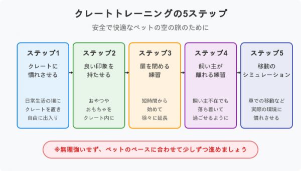 宠物笼训练步骤。