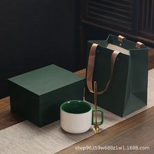 陶瓷马克杯带勺套装创意个性潮流咖啡杯子家用办公室喝水杯对杯
