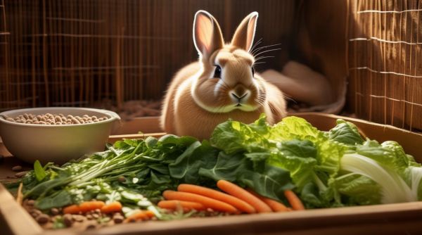宠物兔吃什么食物最好，宠物兔吃什么食物最好呢-图1