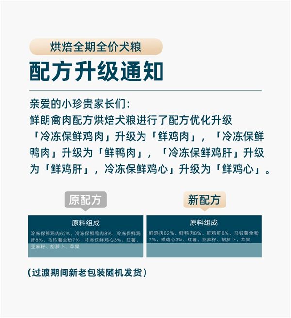 鲜朗烘焙犬粮