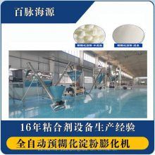 镁球粘合剂生产线 预糊化淀粉设备 时产1吨 百脉海源