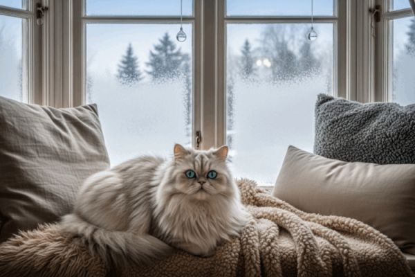 在寒冷的季节，猫的皮毛能让它们保持温暖吗？