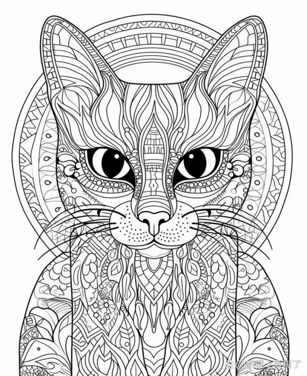 猫咪装饰画图片大全