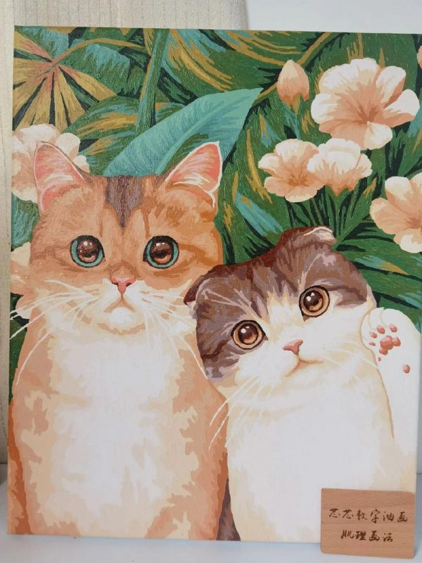猫咪装饰画图片大全