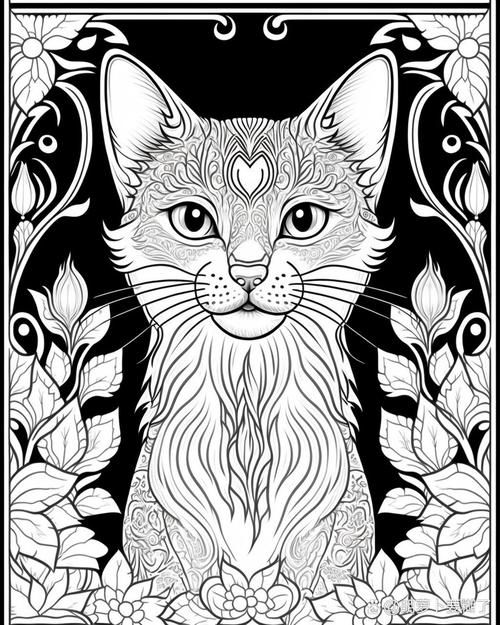 猫咪装饰画图片大全
