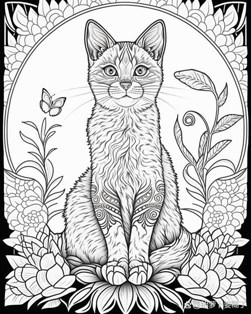 猫咪装饰画图片大全