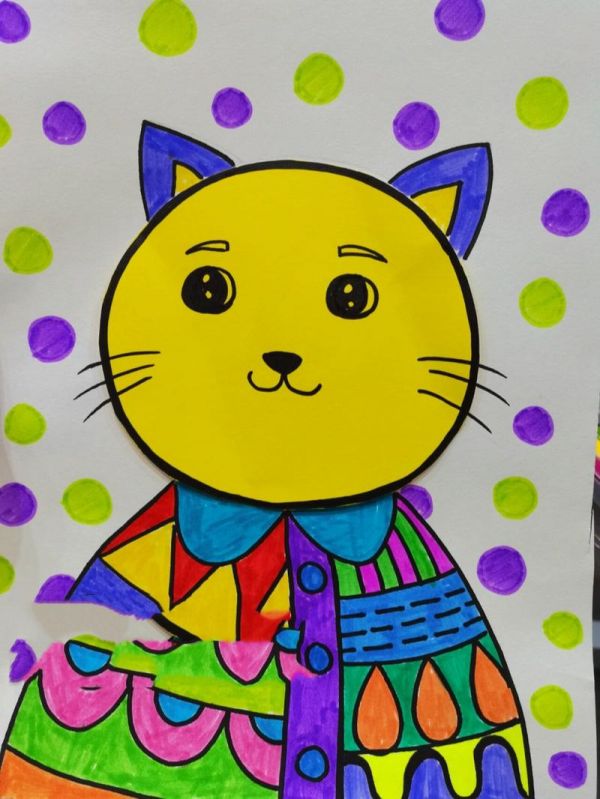 猫的装饰画图片大全