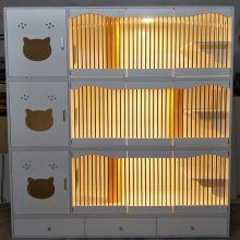 豪华猫笼子猫屋猫窝猫别墅猫舍展示柜猫咪产房龙猫专用定制
