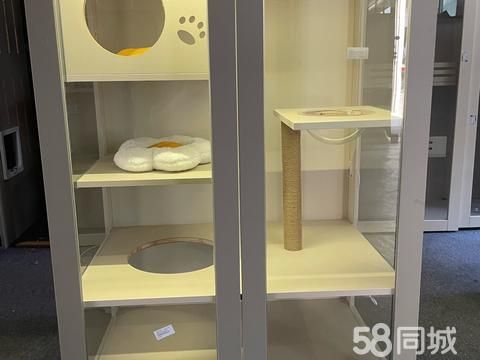 南宁宠物用品/食品·南宁本地定制宠物柜猫笼子猫别墅工厂直销