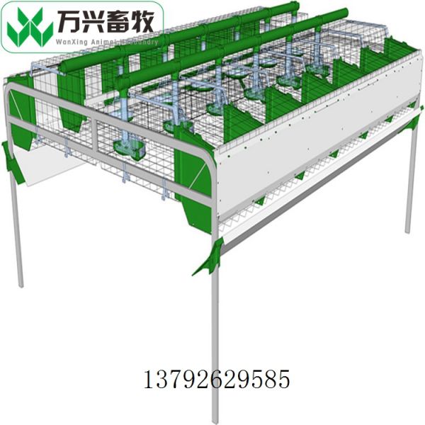 立式兔笼 三层立体兔笼 双层品字型兔笼