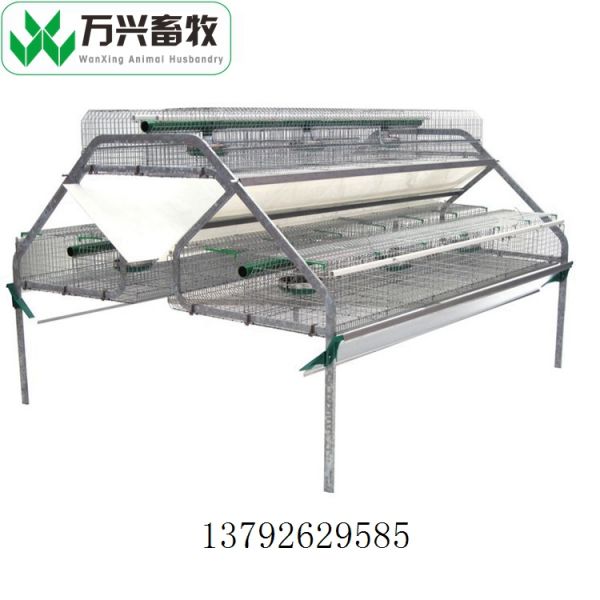 立式兔笼 三层立体兔笼 双层品字型兔笼