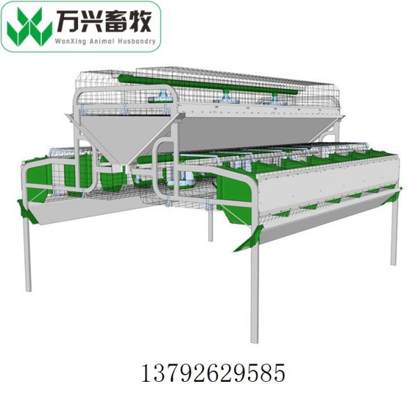 立式兔笼 三层立体兔笼 双层品字型兔笼