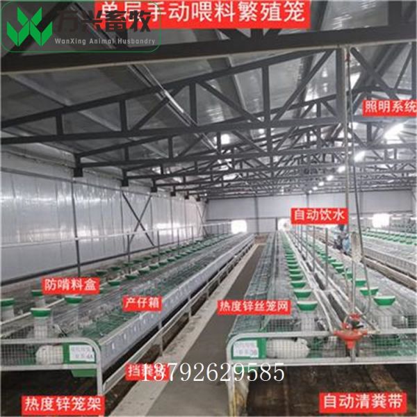 立式兔笼 三层立体兔笼 双层品字型兔笼