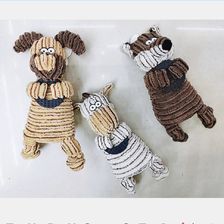 宠物玩具毛绒玩具 卡通毛绒猫狗玩具可爱毛绒玩具 逗趣发声互动宠物玩具