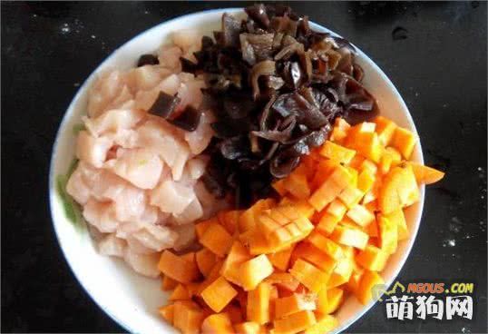 自制狗粮—超美味鸡肉饭